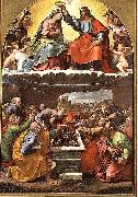 Giulio Romano Coronation of the Virgin oil painting reproduction